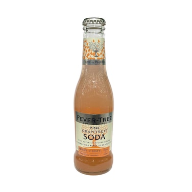Fever Tree Pink Grapefruit Carbonated Soda Drink 200ml