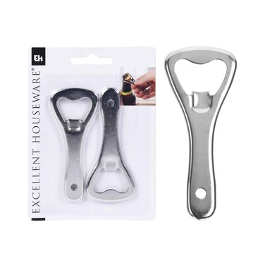 فتاحة زجاجات معدنية 9 سم 2 قطعة