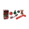 Christmas Dog Toy Xmas Set 6 Pieces