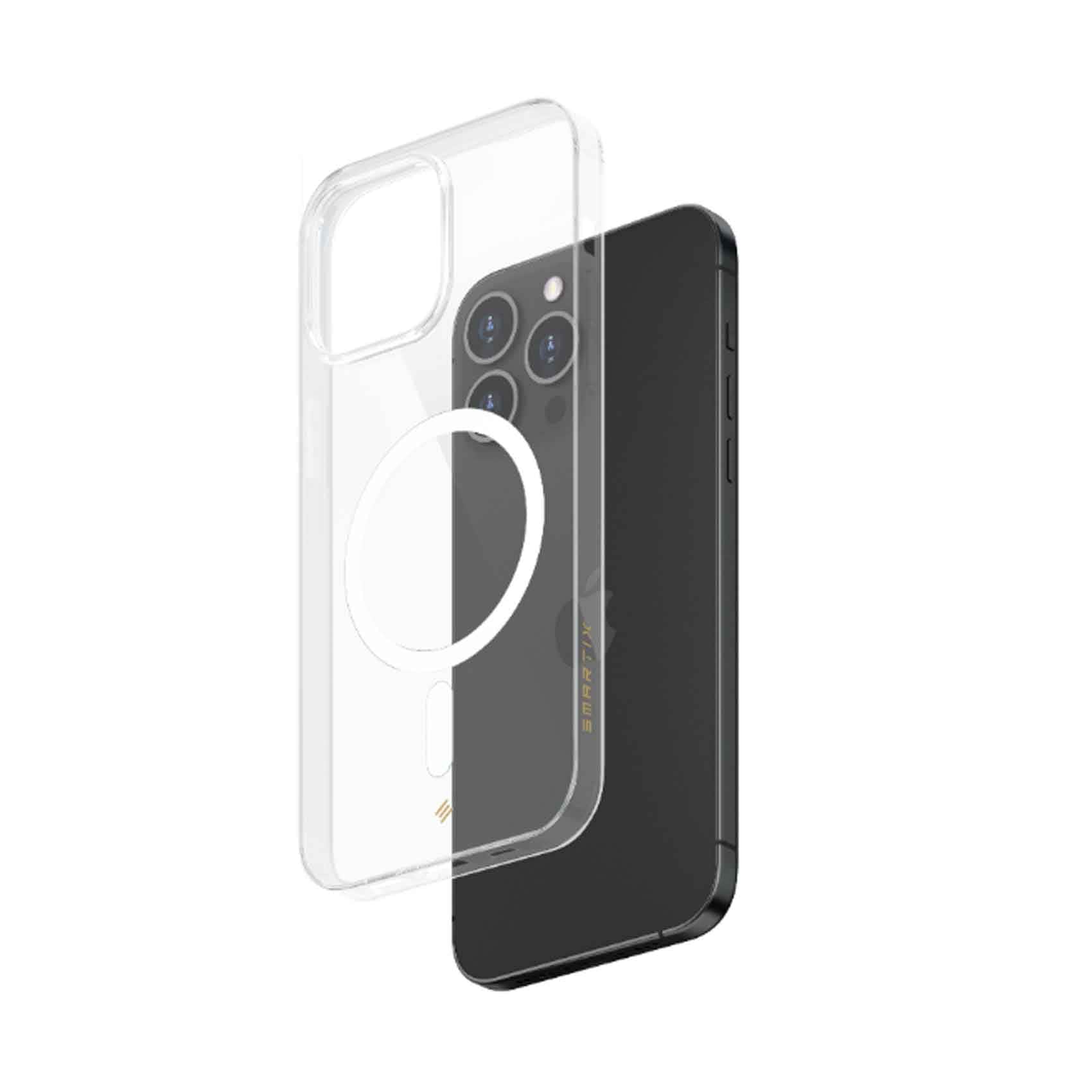 Smartix Premium Magnetic Clear Case for iPhone 16 Pro Max