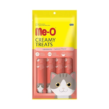 Me-O Creamy Cat Treats With Salmon Flavor 60g