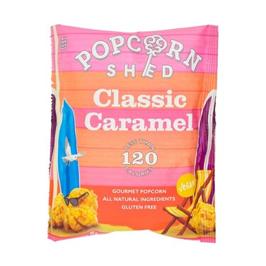 Popcorn Shed Classic Caramel Gourmet Popcorn Snacks 24g