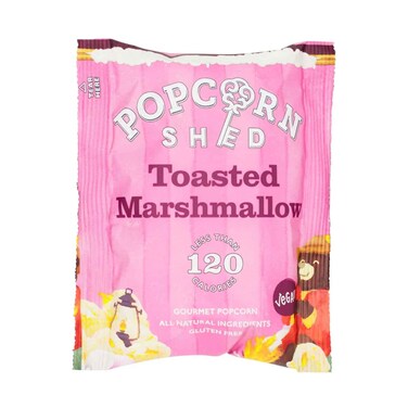 Popcorn Shed Toasted Marsmallow Gourmet Popcorn Snacks 24g
