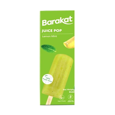 Barakat Juice Pop Lemon Mint Flavor 80ml