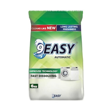 مسحوق غسيل سهل الذوبان 9 أوتوماتيك 6 كجم