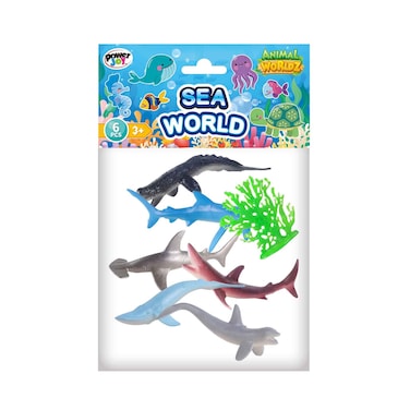 باور جوي أنيمال وورلد عالم البحار 6 قطع