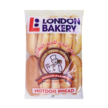 London Bakery Hotdog Bread 520g