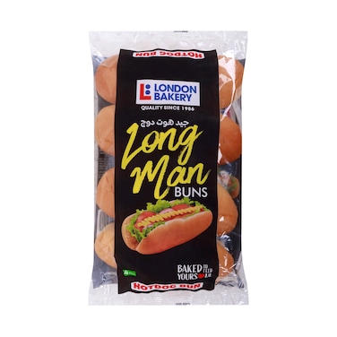London Bakery Long Man Hot Dog Bun 215g