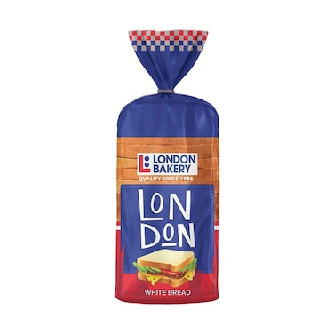 London Bakery White Sliced Bread 600g