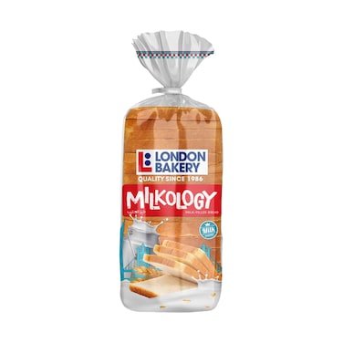 London Bakery Milkology Milk Sliced Bread 620g