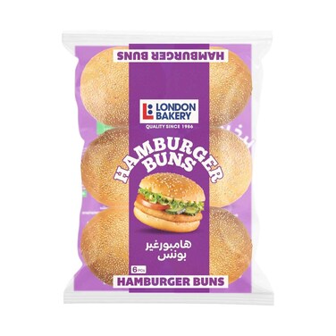 London Bakery Hamburger Buns 400g
