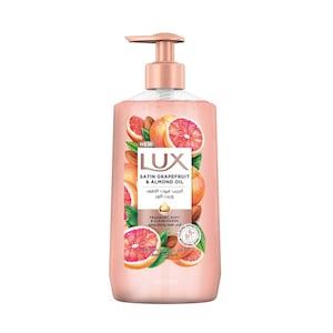 Lux Perfumed Liquid Hand Soap With Satin Grapefruit & Almond Oil 250ml