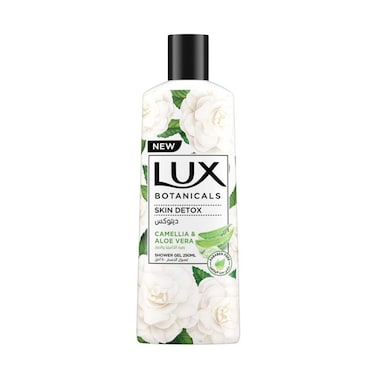 Lux Botanicals Skin Detox Camellia And Aloe Vera Shower Gel Clear 250ml