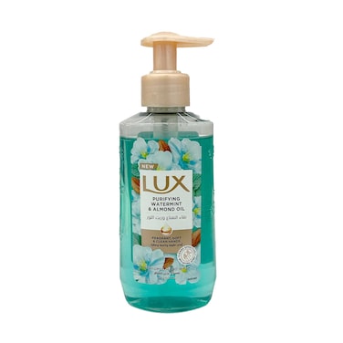 Lux Perfumed Liquid Hand Soap With Purifying Watermint &amp; Almond Oil 250ml