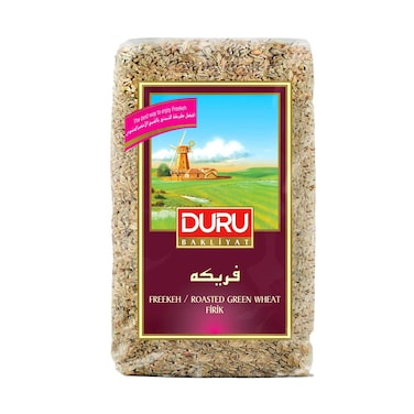 Duru Freekeh Roasted Green Wheat 800g