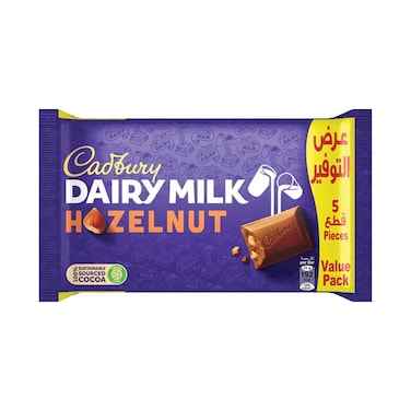 Cadbury Dairy Milk With Hazelnut 35gx5 Bars