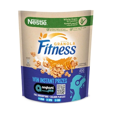 Nestle Fitness Honey Granola Cereals 450g
