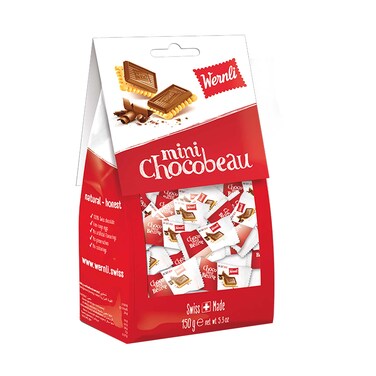 Wernli Mini Chocobeau Milk Crispy Biscuit 150g