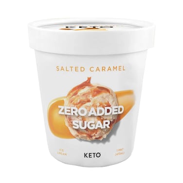 كيتو آيس كريم كراميل مملح 473 مل