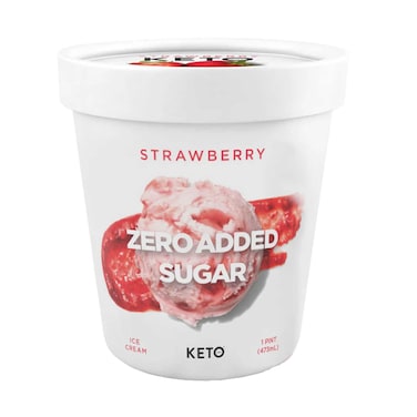 كيتو آيس كريم فراولة 473 مل