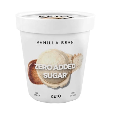 Keto Ice Cream Vanilla Bean 473ml
