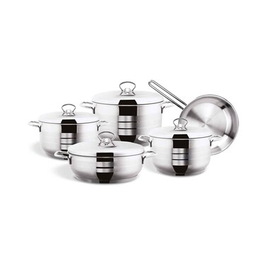 Bonera Berlin Stainless Steel Cookware Set 9Pcs