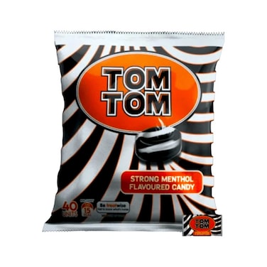 Tom Tom Strong Menthol Flavoured Candy 160g