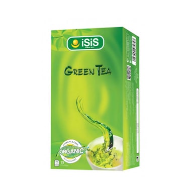 شاي أخضر عضوي من إيزيس 25 كيسًا
