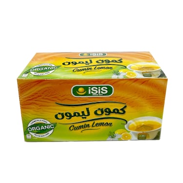 Isis Organic Cumin &amp; Lemon Tea 25 Bags