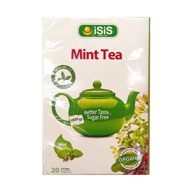 Isis Organic Tea Mint Flavor 20 Bags