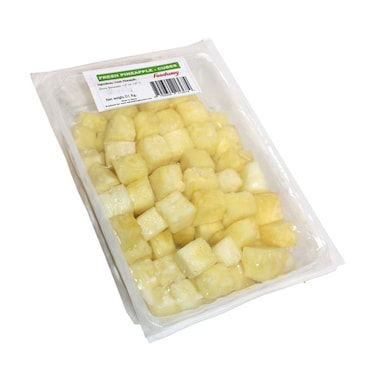 Foodway Fresh Pineapple Cubes 1kg
