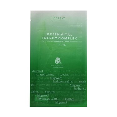 AXIS-Y Mugwort Green Vital Energy Complex Sheet Mask 27ml