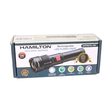 Hamilton Rechargeable Led Flash Light HT967FL-2SC
