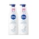 Nivea Body Lotion Express Hydration For Normal To Dry Skin 400mlx2 Pieces