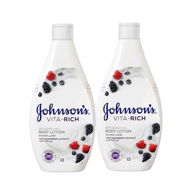 Johnson's Vita Rich Body Lotion Assorted 400mlx2 Pieces