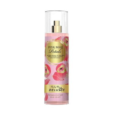 Shirley May Deluxe Pink Rose Petals Perfumed Body Mist 236ml