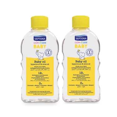 زيت الأطفال سيبتونا هايبريكوم وزيت الزيتون 200 مل × قطعتين