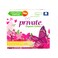 Private Organic Cotton Tampons Regular 18 Pieces