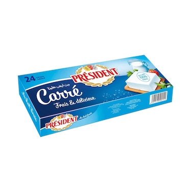 مربعات جبنة بريزيدن الكريمية 24 حصة 336 جرام