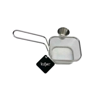 سلة قلي غامضة من الفولاذ المقاوم للصدأ مع طبق صلصة