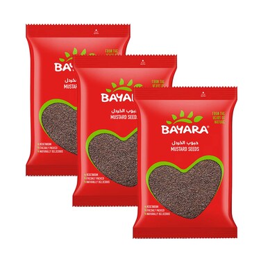 Bayara Mustard Seeds 200gx3 Pieces