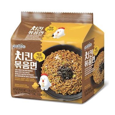 نودلز رامين سريعة التحضير بالدجاج المقلي من بالدو 130 جرام × 4 قطع