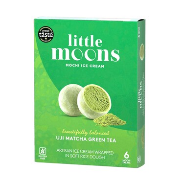 Little Moons Mochi Ice Cream With Uji Matcha Green Tea 192g