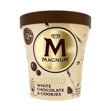 Magnum Double White Chocolate &amp; Cookies Ice Cream 440ml