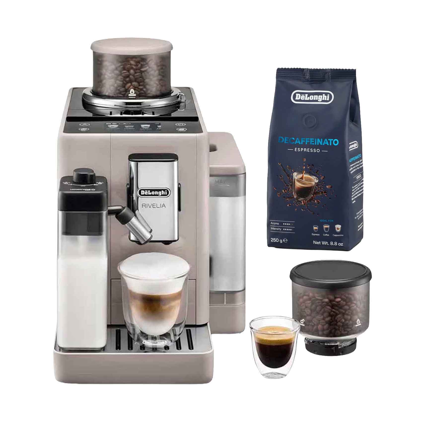 Delonghi Coffee MachinenbspEXAM440.55.BG + Free 250G Delonghi Coffee Beans