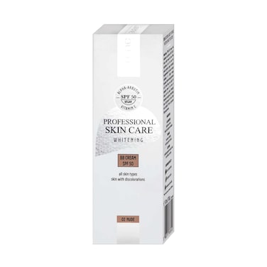 كريم ب ب لتبييض البشرة من ليرين بروفيشنال سكين كير بعامل حماية من الشمس 50 02 لون بني فاتح 30 مل