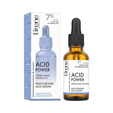 مصل الترطيب من حمض ليرين بودر بخلاصة زهرة الذرة 30 مل