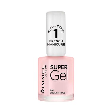 Rimmel London Super Gel Nail Polish 091 English Rose