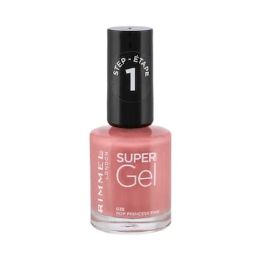 Rimmel London Super Gel Nail Polish 035 Pop Princess Pink