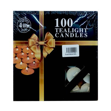 Tea Candle Assorted Color 100Pcs